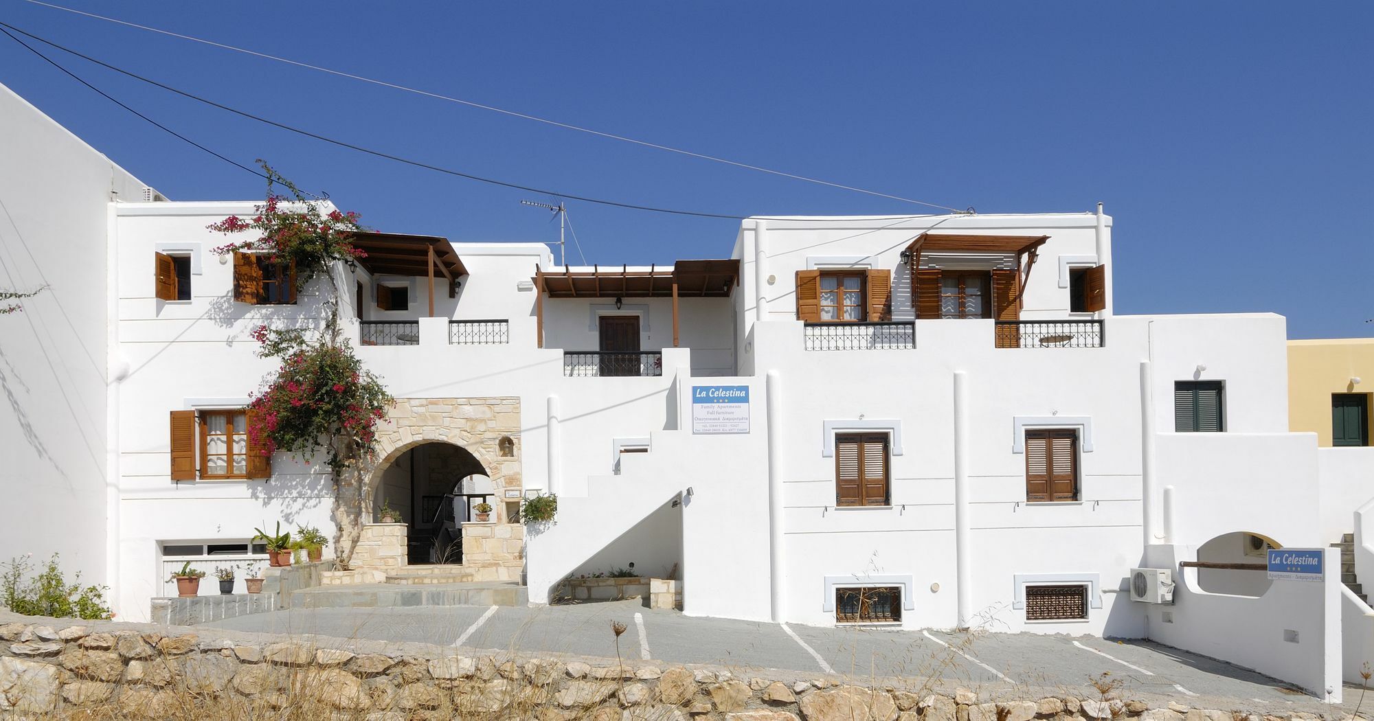 La Celestina Apartments Naousa  Exterior photo