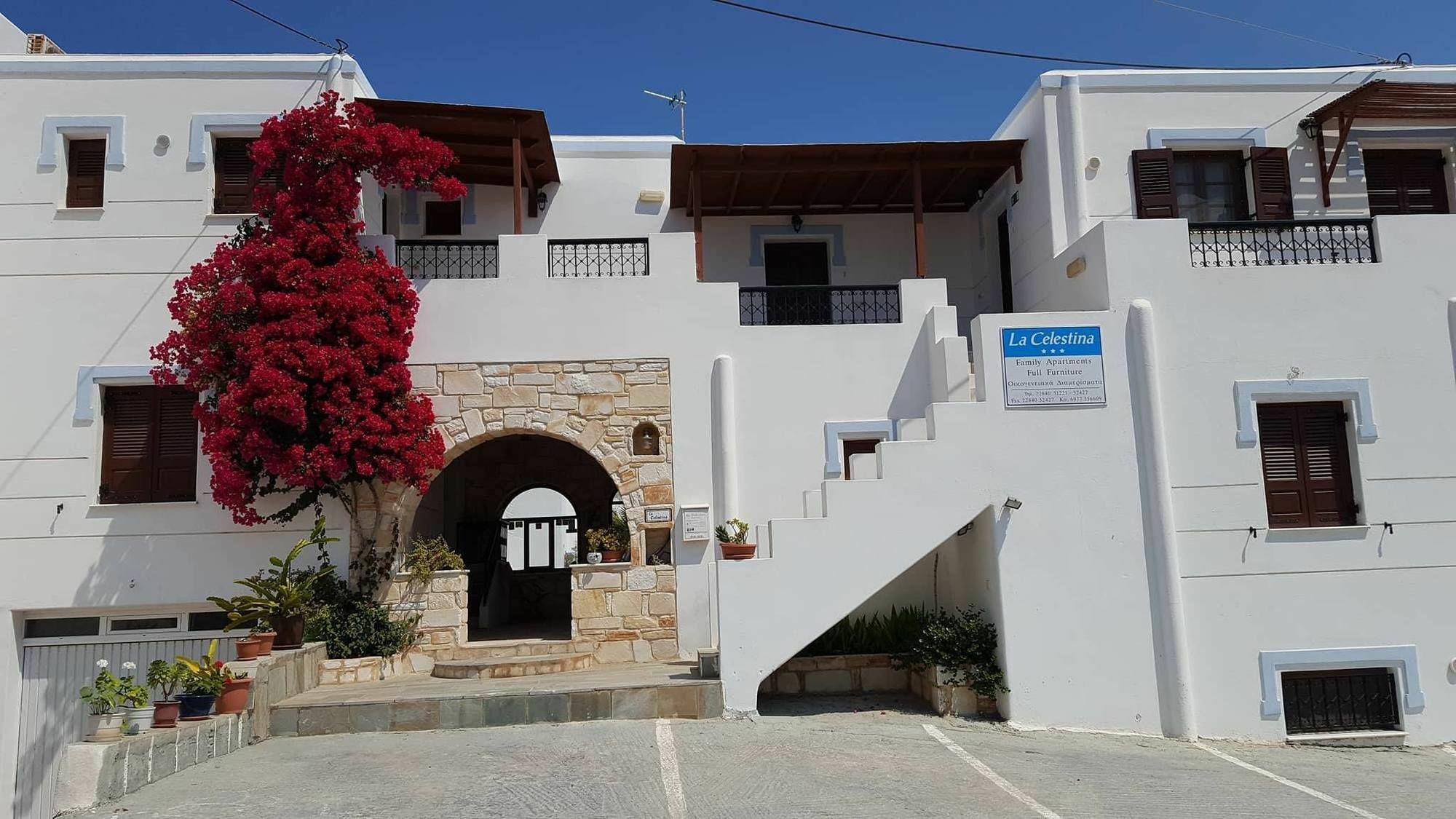 La Celestina Apartments Naousa  Exterior photo
